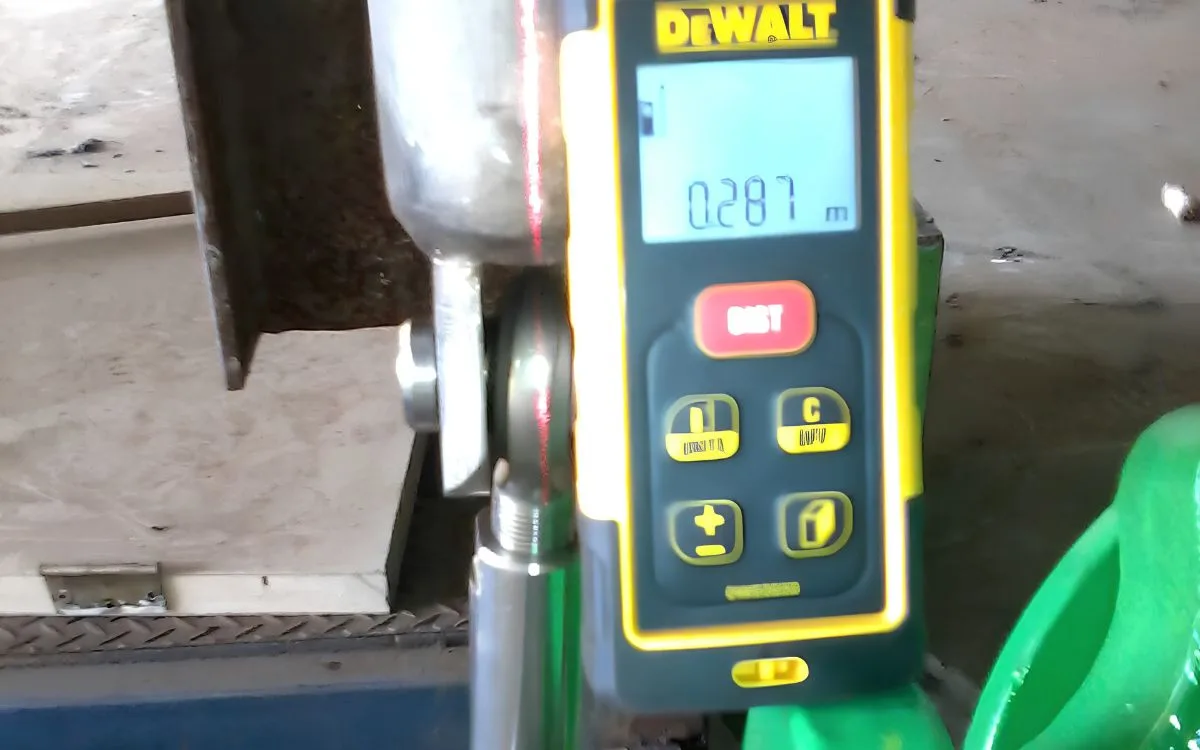 Field characterization of the bypass valve mechanism — measuring geometry and operating torque on site