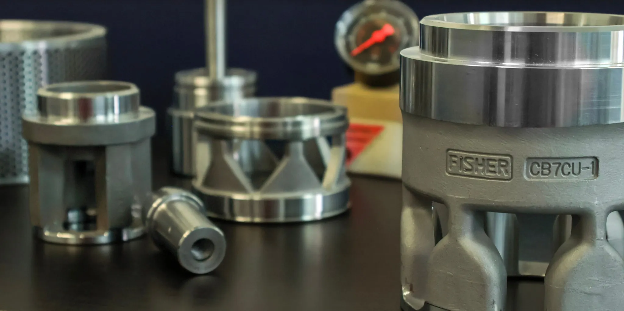 Genuine Fisher™ spare parts — cages, plugs, seat rings and trim — in stock at ACD America's Orlando, FL warehouse