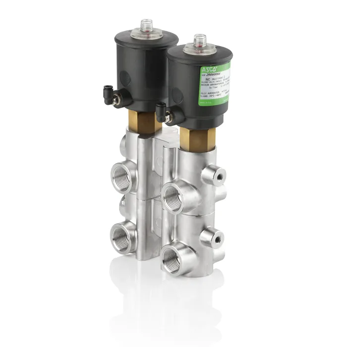 X290 Six-Port Pressure-Operated Piston Valve