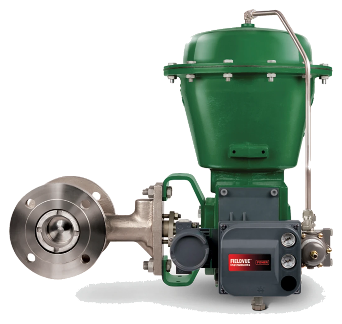 Fisher™ Eccentric Plug Valves