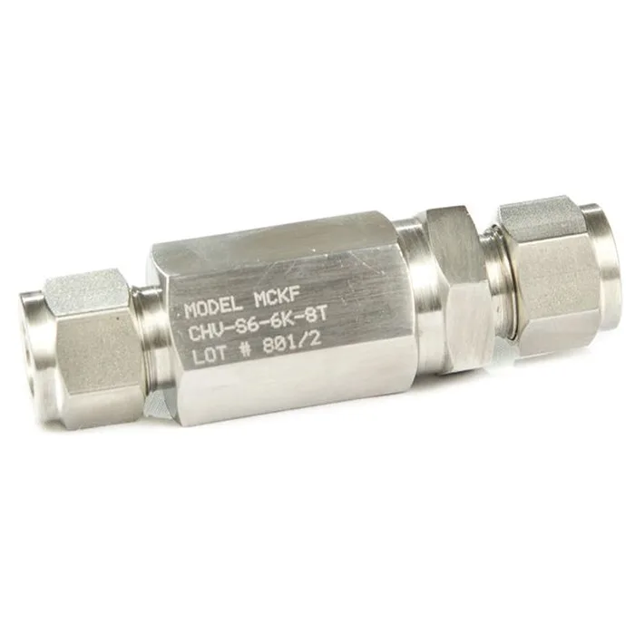 Morris In-Line Check Valves