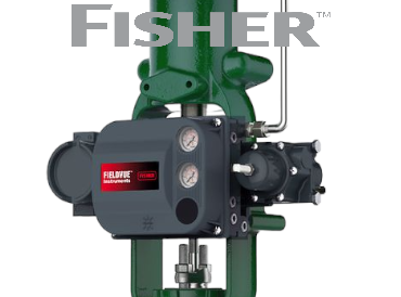 Fisher DVC digital valve controller, ensuring accurate control and diagnostics for industrial valve automation